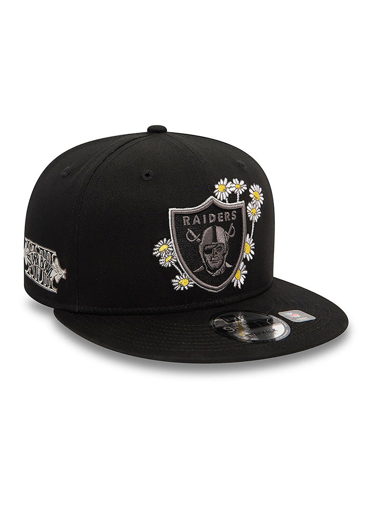 NEWERA - 9Fifty Seasonal Flower NFL Raiders - Black