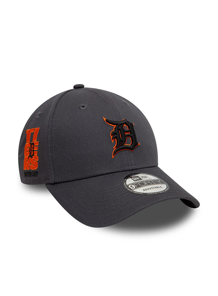 NEWERA - 9Forty Side Patch Detroit TIGERS - Dark Grey