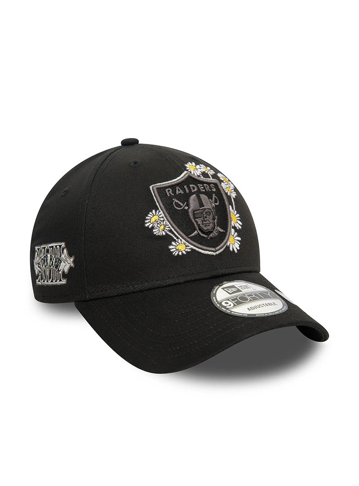 NEWERA - 9Forty Flower Icon NFL Raiders - Black