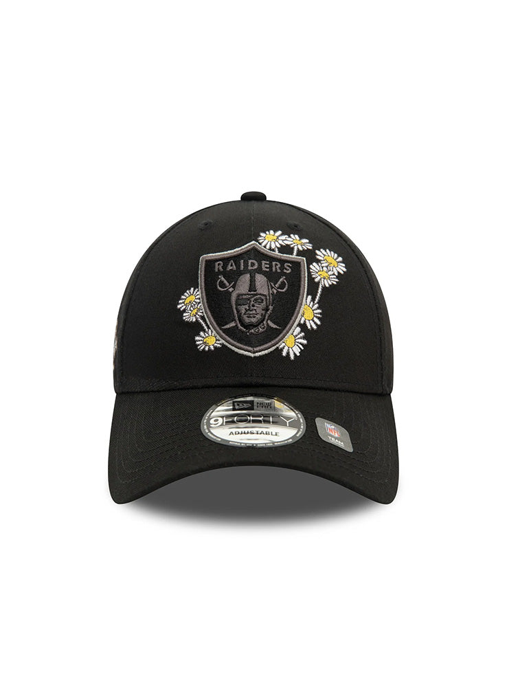 NEWERA - 9Forty Flower Icon NFL Raiders - Black