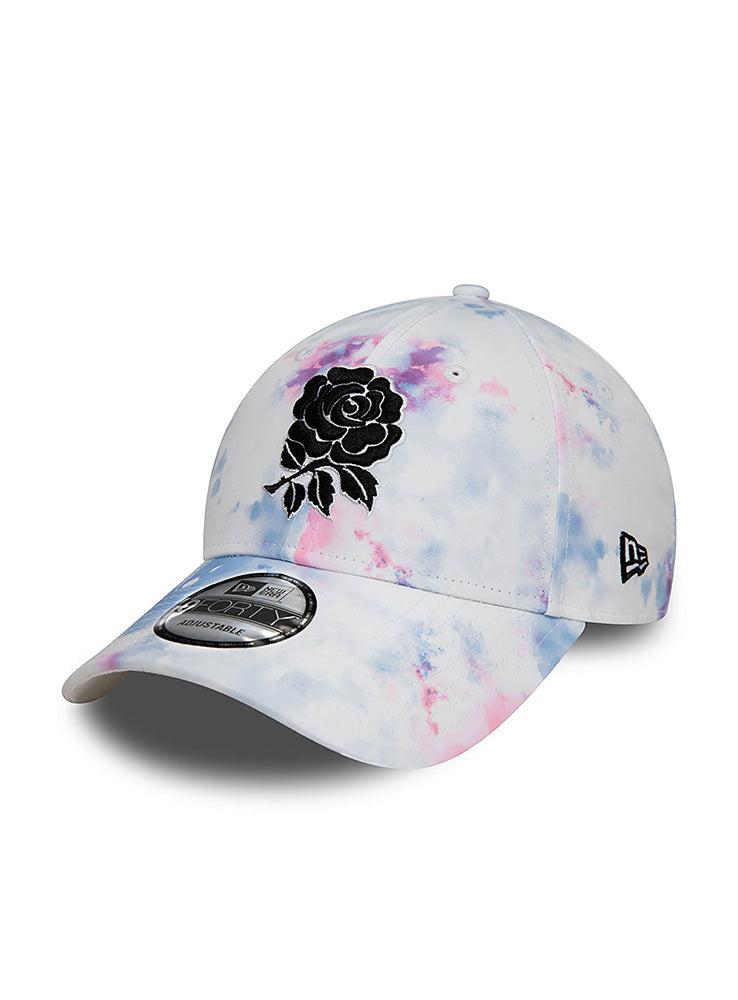 NEWERA - 9Forty Tye Dye England Rugby - White