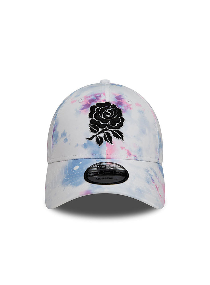 NEWERA - 9Forty Tye Dye England Rugby - White