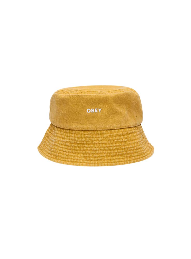 OBEY - Bold Pigment Canvas Bucket Hat - Pigment Yellow