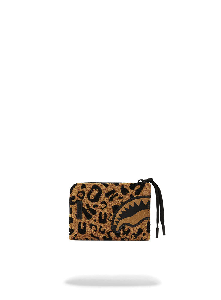 SPRAYGROUND - Chenille Cheetah Wallet - Leopard
