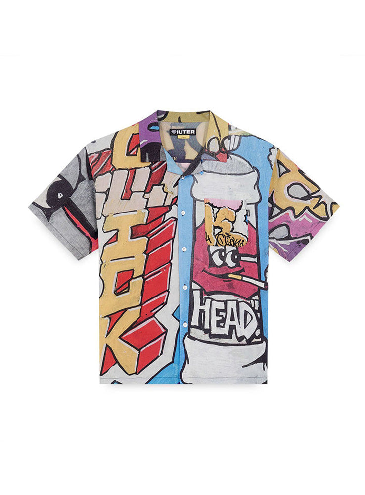 IUTER - Click Head S/S Shirt - Multicolor