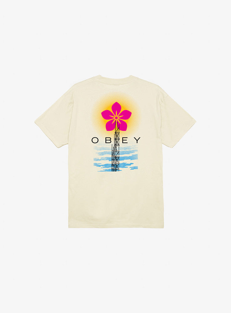 OBEY - Elevated Power Tee - Light Beige