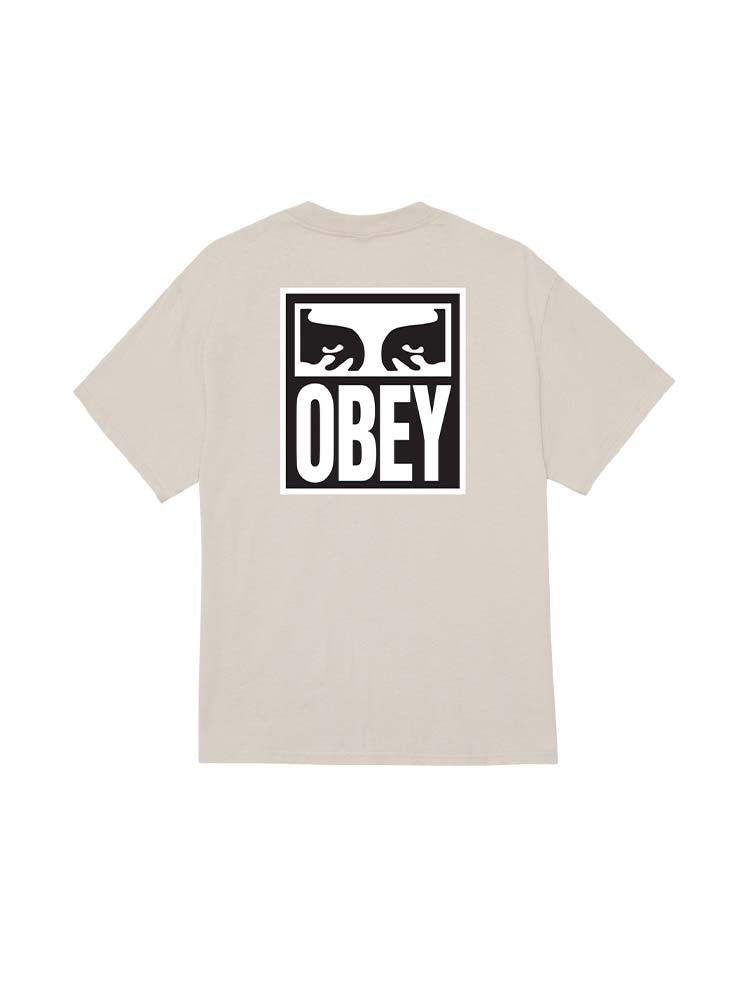 OBEY - Eyes Icon 2 Tee - Silver Grey