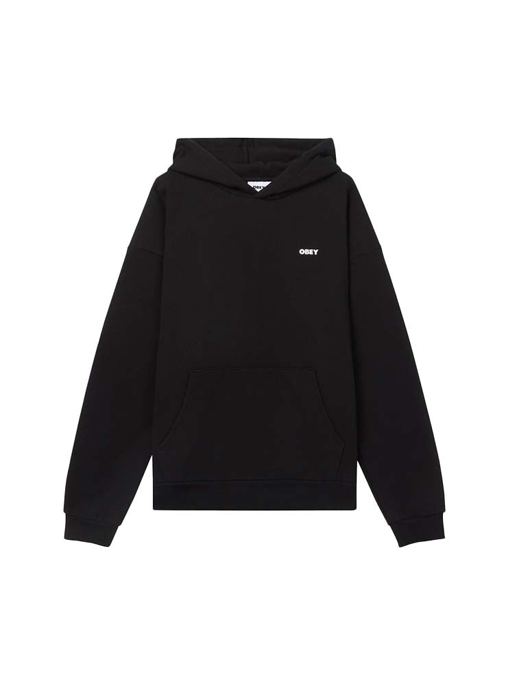 OBEY - Bold Star Extra Heavy Hoodie - Black