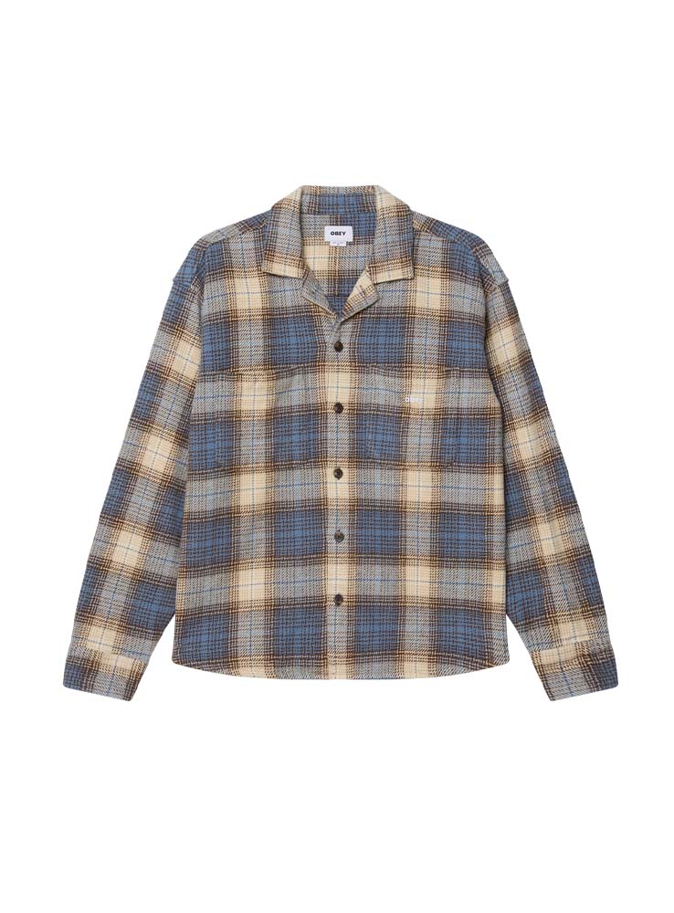 OBEY - Laurel Shirt - Coronet Blue Multi