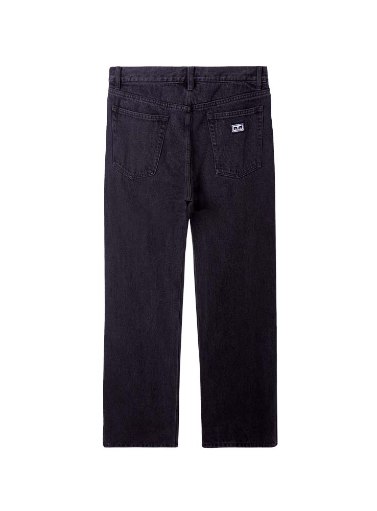 OBEY - Hardwork Denim Jeans - Faded Black