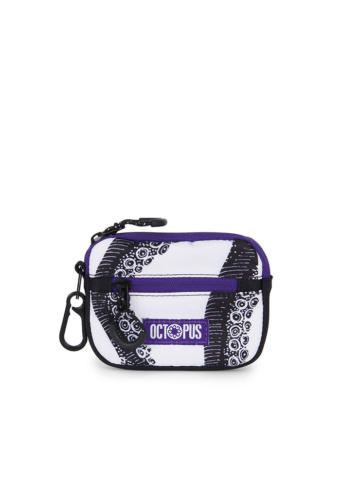 OCTOPUS - Mini Pouch - Black/White