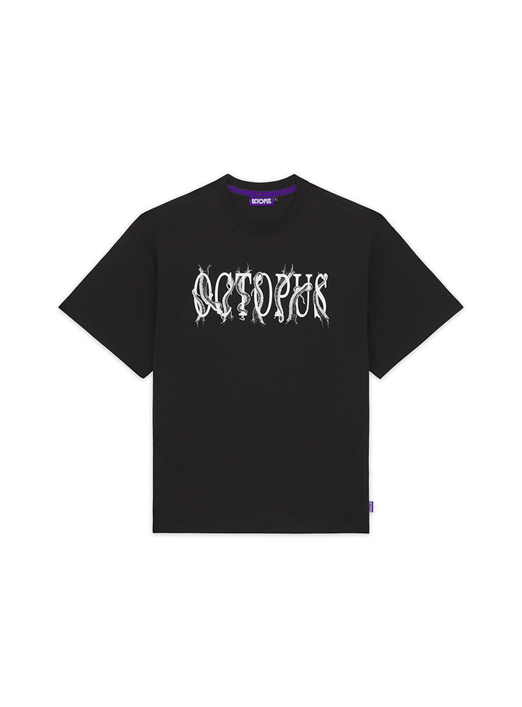 OCTOPUS - Tentacle Logo Tee - Black