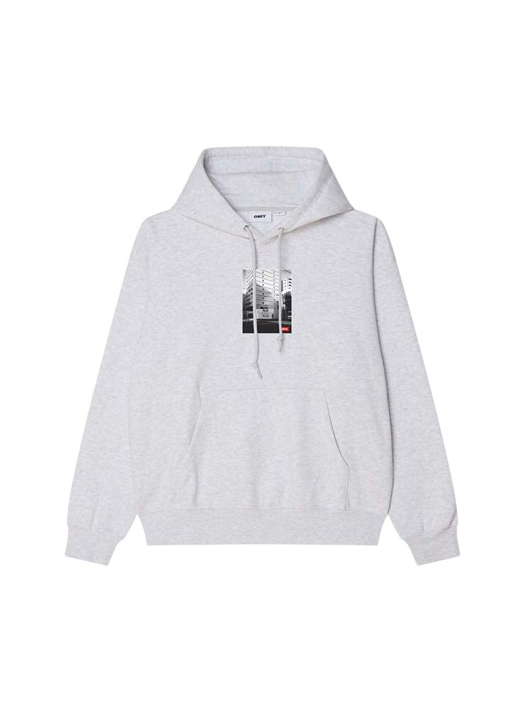 OBEY - Osaka Photo Classic Hoodie - Ash Grey