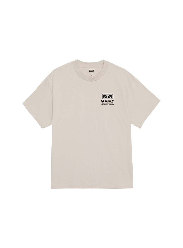 OBEY - Permission Tee - Silver Grey