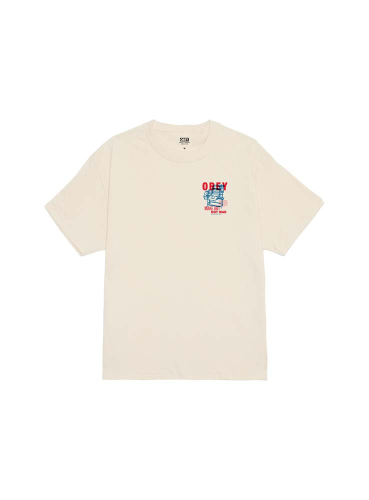 OBEY - Printing Press Make Art Tee - Cream