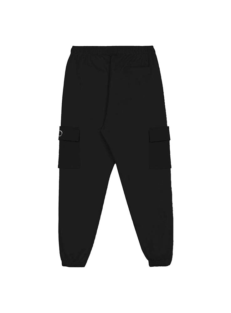 PROPAGANDA - Script Cargo Sweatpant - Black