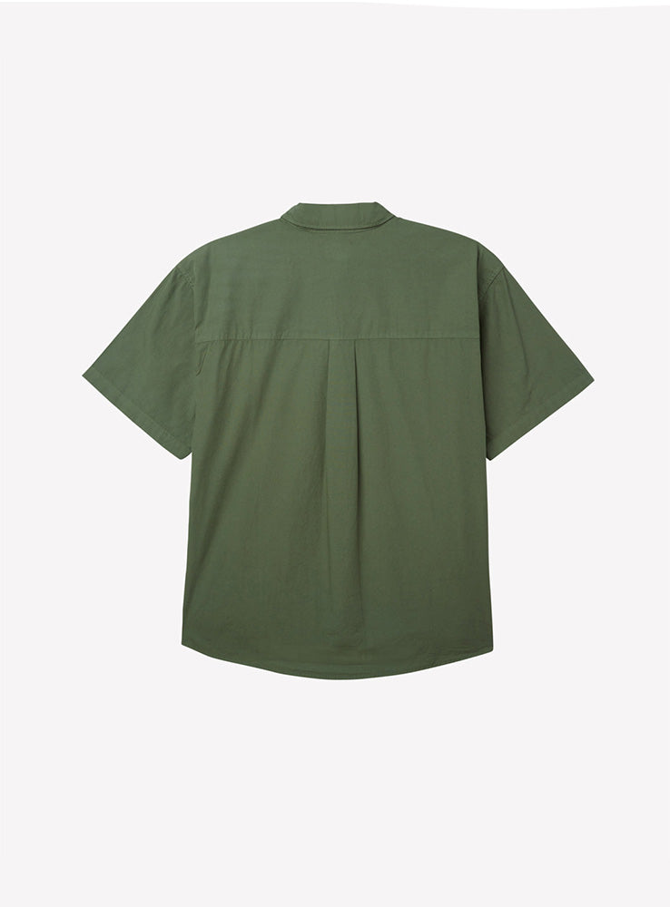 OBEY - Shirt Pigment Sully Woven - Green Forest