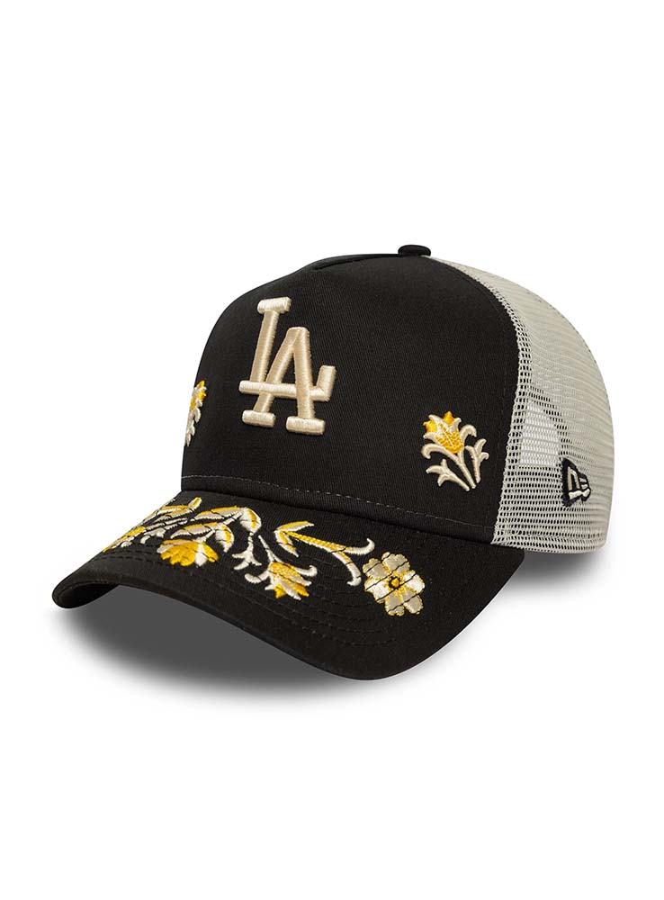 NEWERA - Trucker Floral Icon MLB L.A. - Black