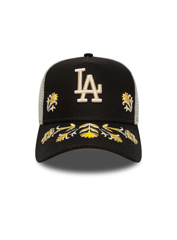NEWERA - Trucker Floral Icon MLB L.A. - Black