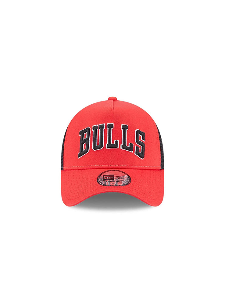 NEW ERA - Team Script Trucker Bulls - Red