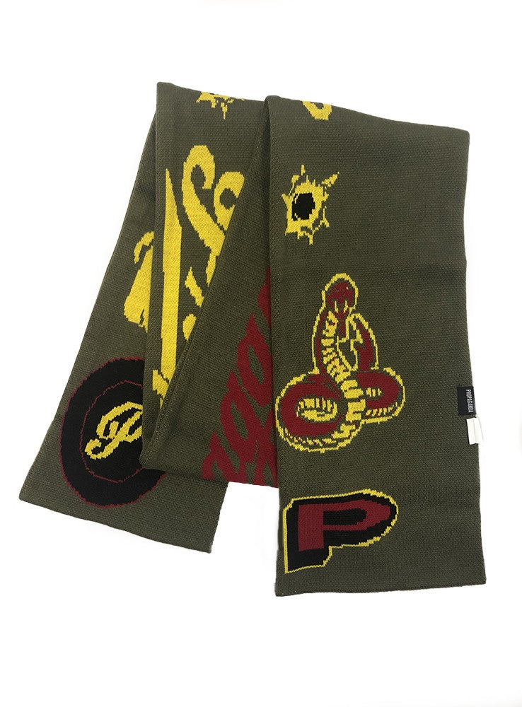 PROPAGANDA - Baseball Scarf - Olive