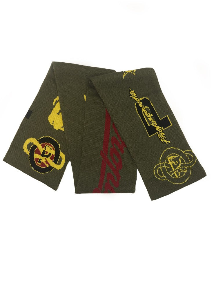 PROPAGANDA - Baseball Scarf - Olive