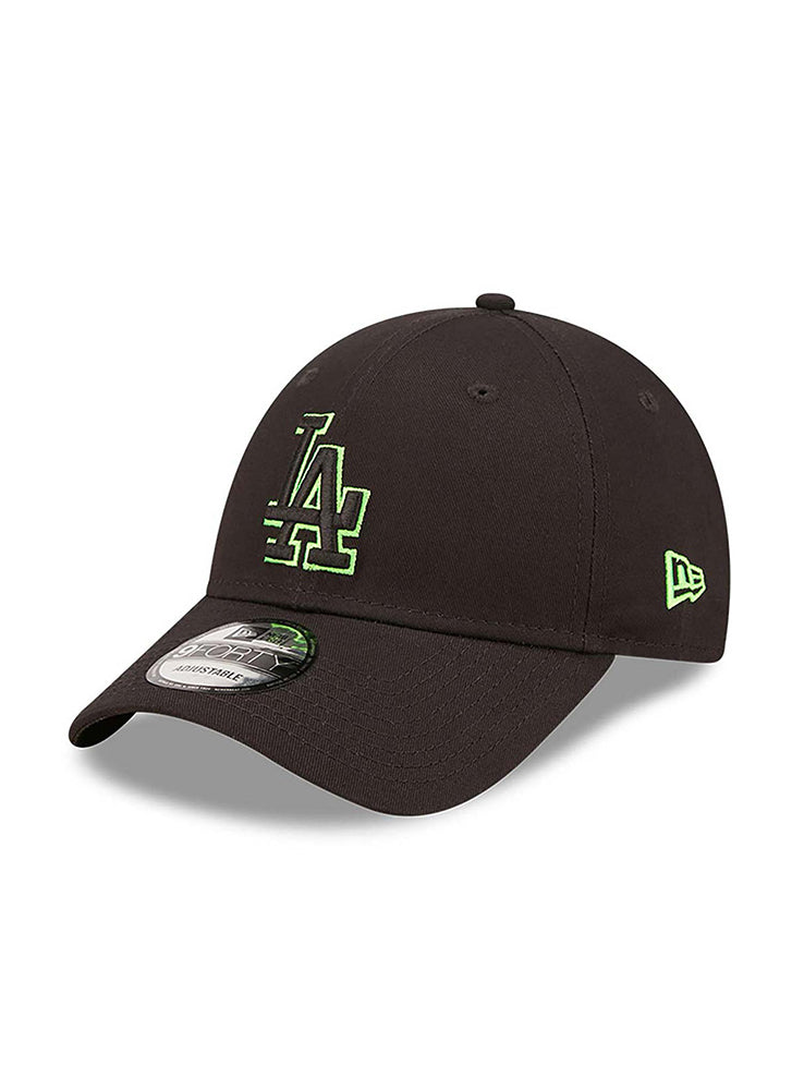 NEWERA - 9Forty Neon Outline Dodgers - Black
