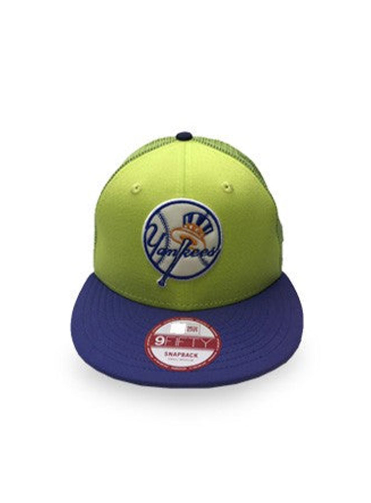 NEWERA - 9FIFTY Snapback MLB N.Y. Yankees - Fluo Yellow-Blu