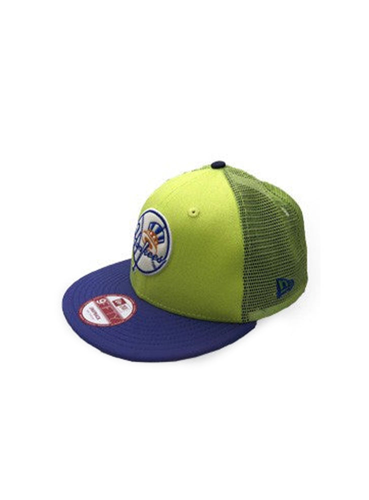 NEWERA - 9FIFTY Snapback MLB N.Y. Yankees - Fluo Yellow-Blu