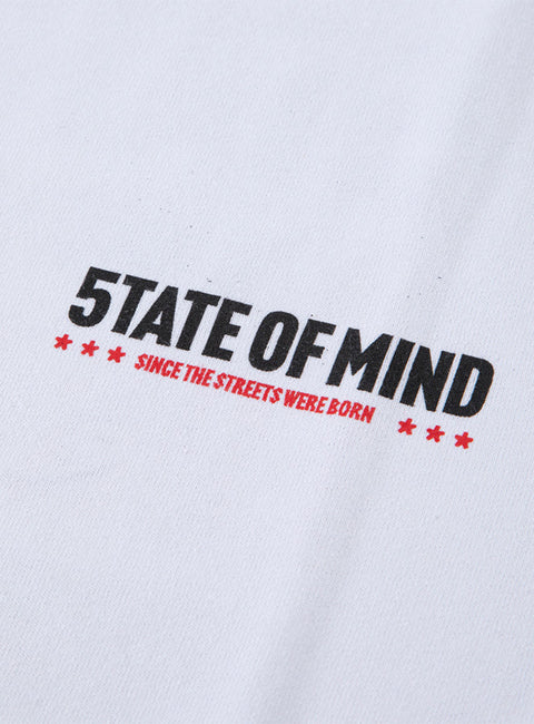 5TATE OF MIND - 4 The Culture Tee - White