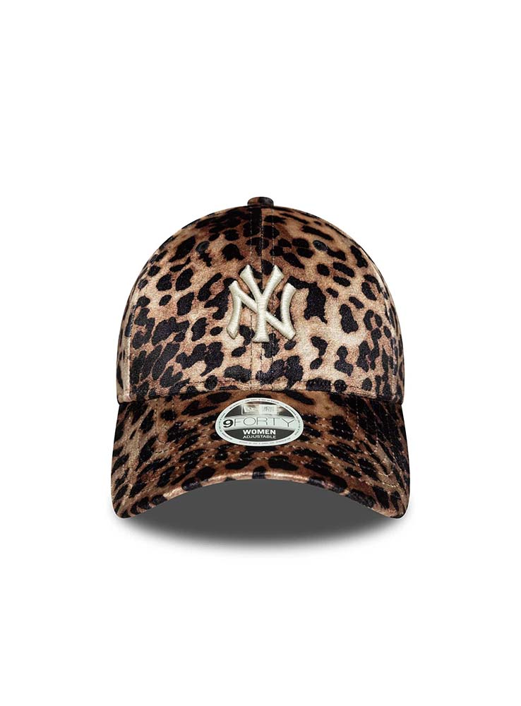NEWERA - 9FORTY Women Leopard Velluto - Brown