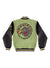 5TATE OF MIND - 50mzilla Varsity Jacket - Green