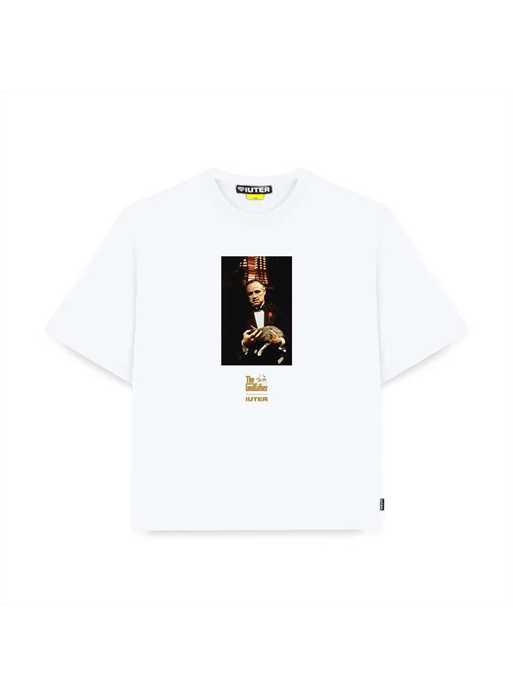 IUTER x THE GODFARTHER - Vito tee - White