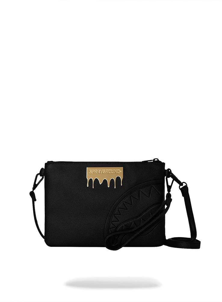SPRAYGROUND - Bick Lux Crossbody Pouchette - Black