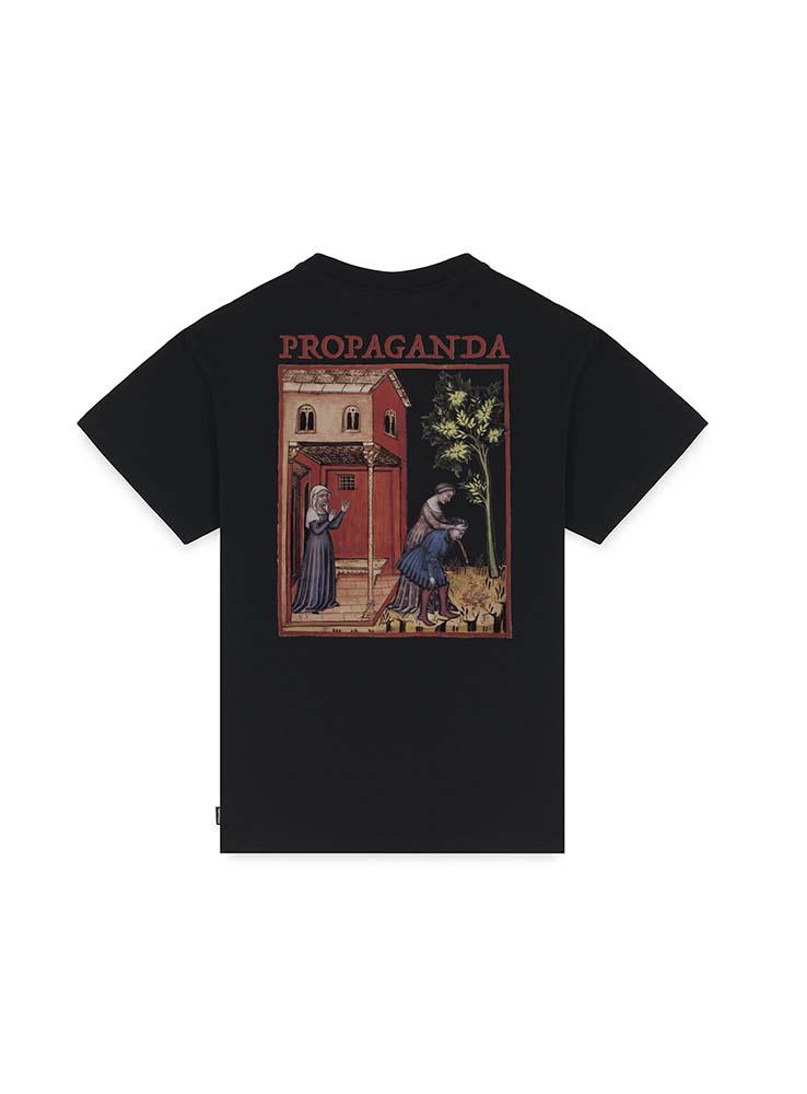 PROPAGANDA - Puke Tee - Black