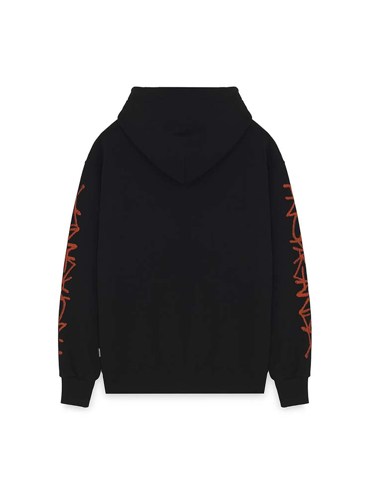 PROPAGANDA - Script Hoodie Embroidery - Black
