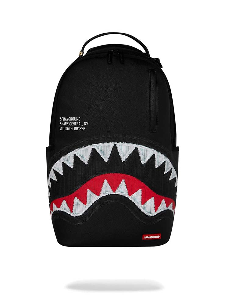 SPRAYGROUND - Backpack Central Black Shark - Black
