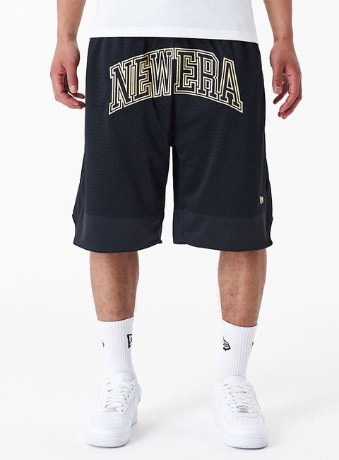NEWERA - Logo Mesh Short - Black