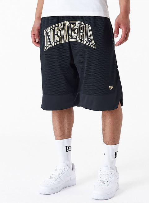 NEWERA - Logo Mesh Short - Black