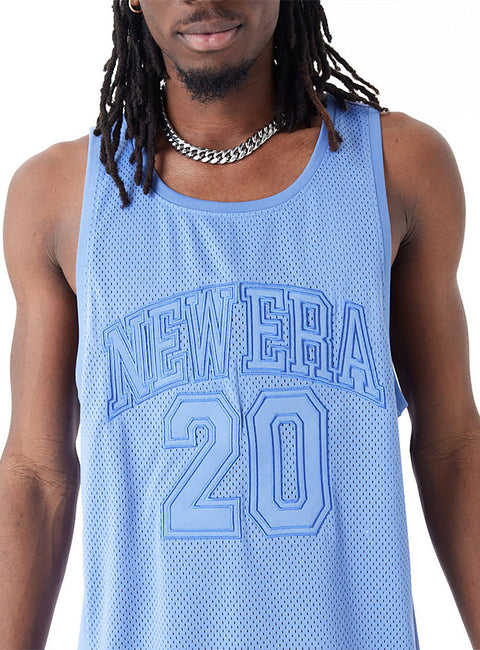 NEWERA - Logo Mesh Tank - Turquoise