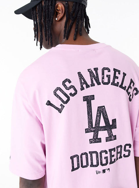 NEWERA - MLB Wolrdmark Tee Los Angeles - Pink