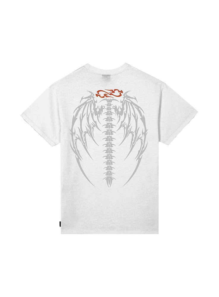 PROPAGANDA - Logo Quill Tee - White