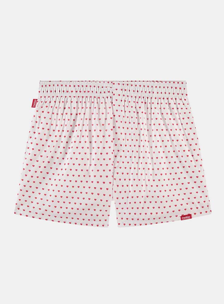 POCKIES - Dirty Love Boxer - White