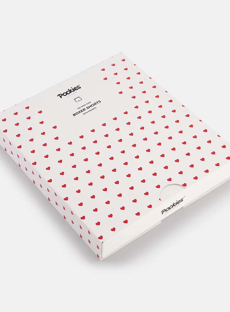 POCKIES - Dirty Love Boxer - White