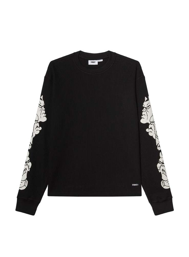 OBEY - Goblin L/S Thermal - Black