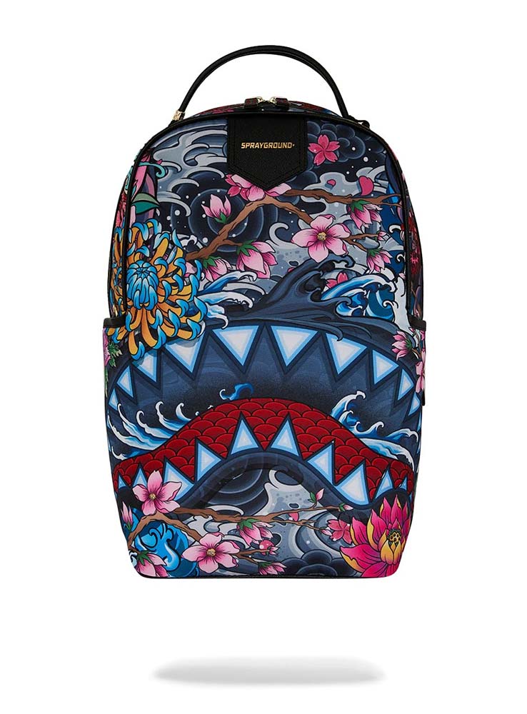 SPRAYGROUND - Backpack Japanese Tattoo Shark - Black