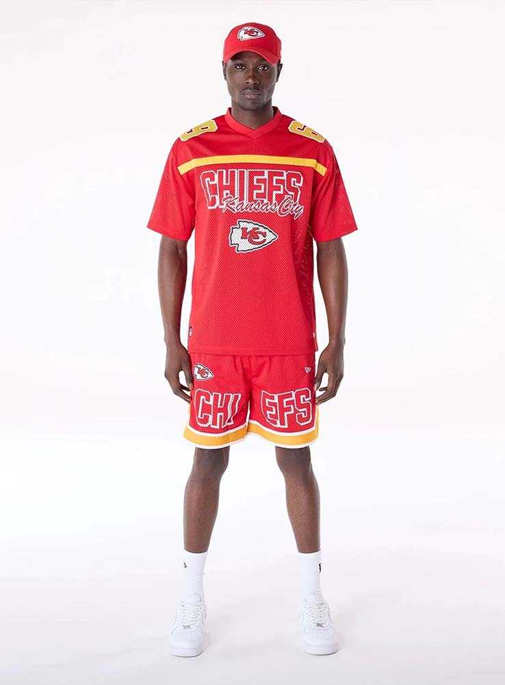 NEWERA - Pantaloncini in Mesh KC Chiefs - Red