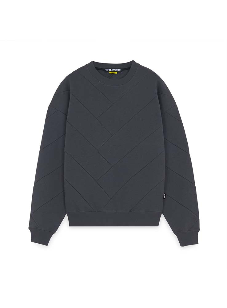 IUTER - Parquet Crewneck - Asphalt